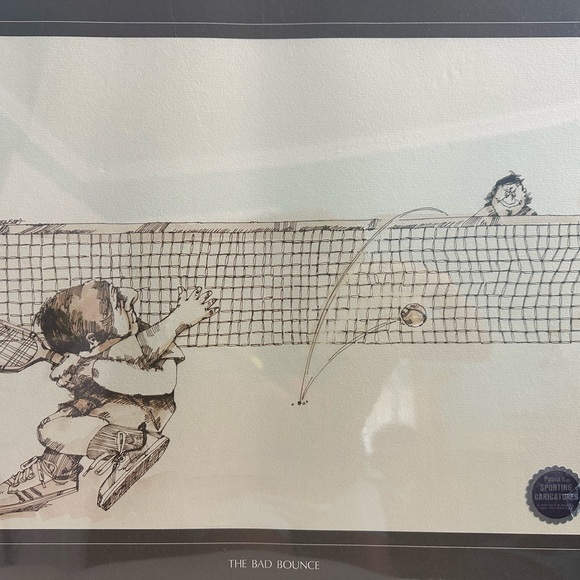 Tennis Art Print by Patterson/ vintage - Picture 2 of 4